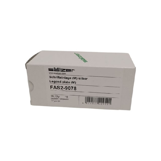 德国 Salzer 开关 FAS2-9078 批发销售